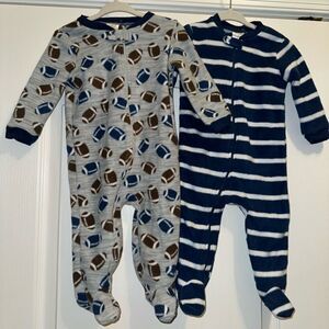 CHICK PEA Fleece Footies 🏈